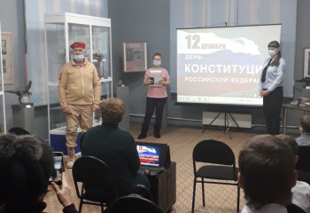 Торжественное вручение паспортов в музее.