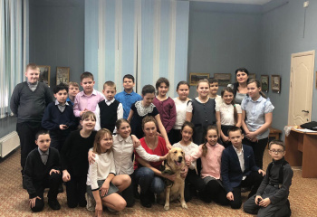 Тематическая экскурсия "Верные спутники воина".