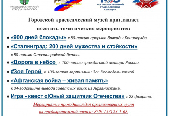 Тематические мероприятия.