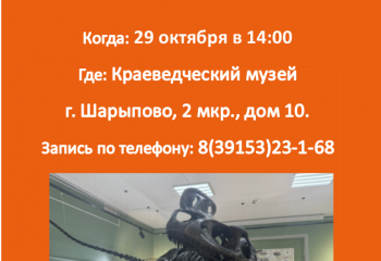 Уникальная аудиоэкскурсия для жителей Шарыпово 55+