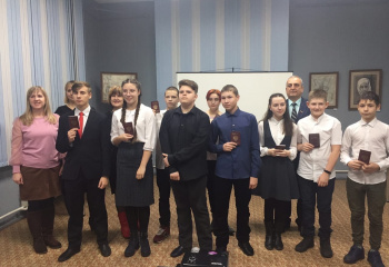 Торжественное вручение паспортов в музее.