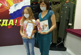 Победители конкурса детских рисунков «Животные – герои войны».
