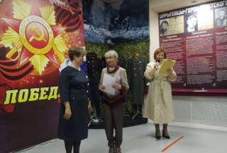 Торжественное вручение БЛАГОДАРСТВЕННЫХ ПИСЕМ.