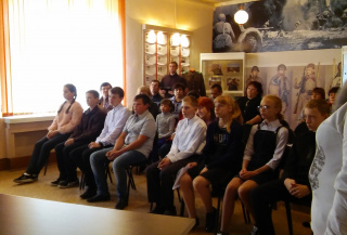 Торжественное вручение паспортов в музее.