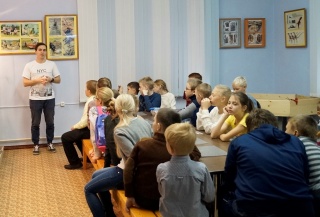 Занятие в Школе палеонтологии "Хочу знать"