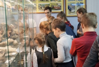 Занятие в Школе палеонтологии "Хочу знать"