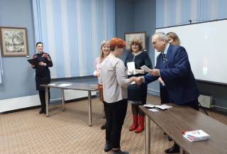 Торжественное вручение паспортов в музее.