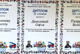 Подведение итогов онлайн - фотоконкурса "Я и моя любимая игрушка" 